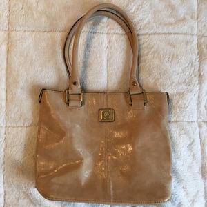 Anne Klein Tan Tote Purse